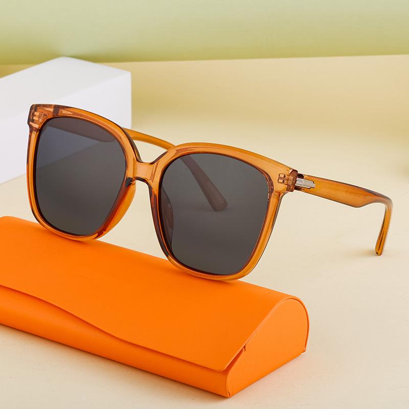 Polarized Sunglasses Women'S Trendy Large-Frame Sunglasses Men'S Trendy Outdoor Driving Glasses