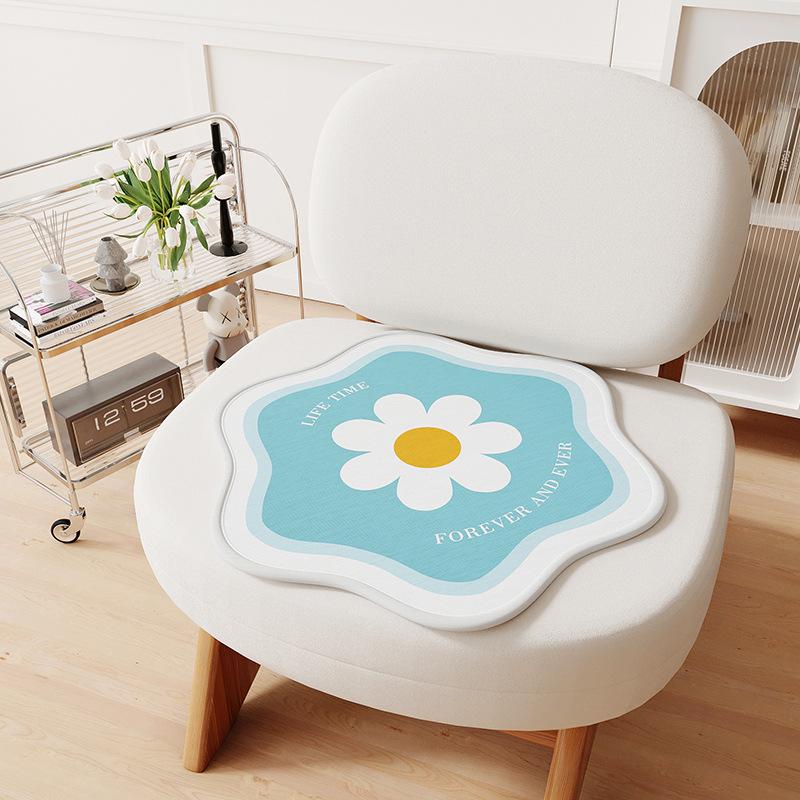 Cool Cartoon Summer Ice Silk Cushion Office Breathable Cool Pad Dormitory Mat Mat Car Seat Cushion