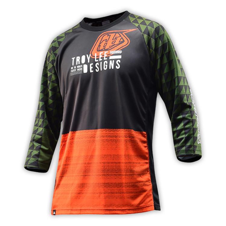 TLD downhill dragt T-shirt cykeltøj off-road motorcykeldragt lang top moto racing dragt solbeskyttelse løb