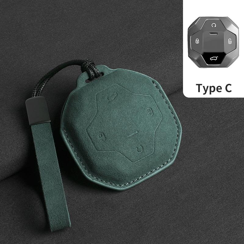 Car Key Case Cover For Chery Jetour T2 Traveler 2023 2024 Car Key Holder Shell Accessories uyu1