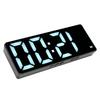 Digital Alarm Clock Multifunction Large Display Modern Style Temperature Display LED Mirror Clock for Home Bedroom