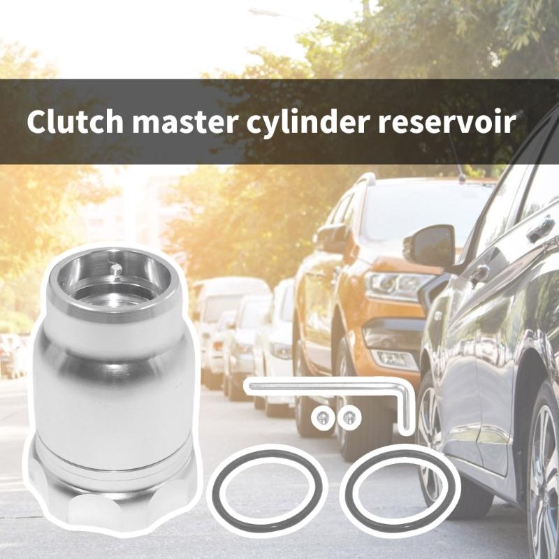 Aluminum Clutch Fluid Reservoir Main Cylinder Tanks Storage Suitable for S2K F20C F22C Smooth System Performances