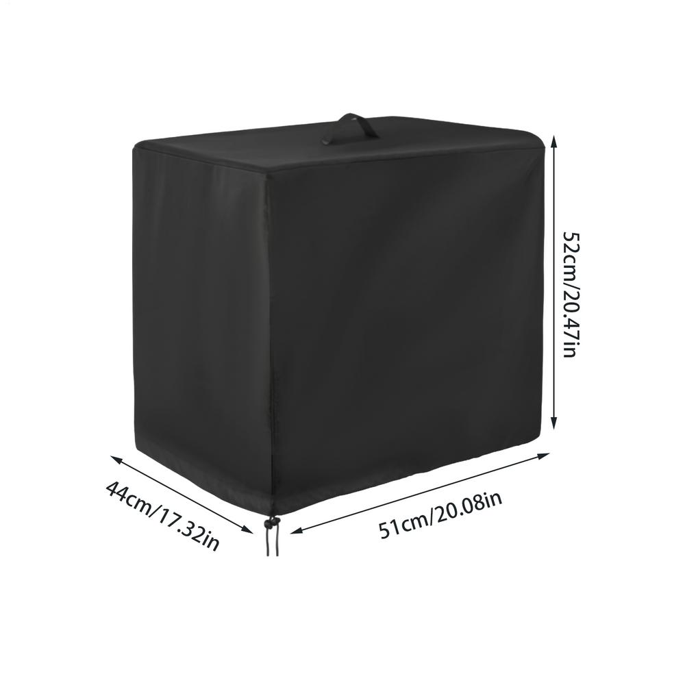 Pool Pump Cover Sand Filter Cover Easy-Install Waterproof Strainer Enclosure For Debris Removal Pet Safety Child Protection