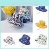 Cartoon Childrens Fisherman Hat With Cotton Material For Summer Sun Protection And Breathability For Kids