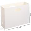 1pcs Foldable Large Capacity Desktop Bookcase Bookends File Storage Box Learning Office Data Folder Book File Organizer