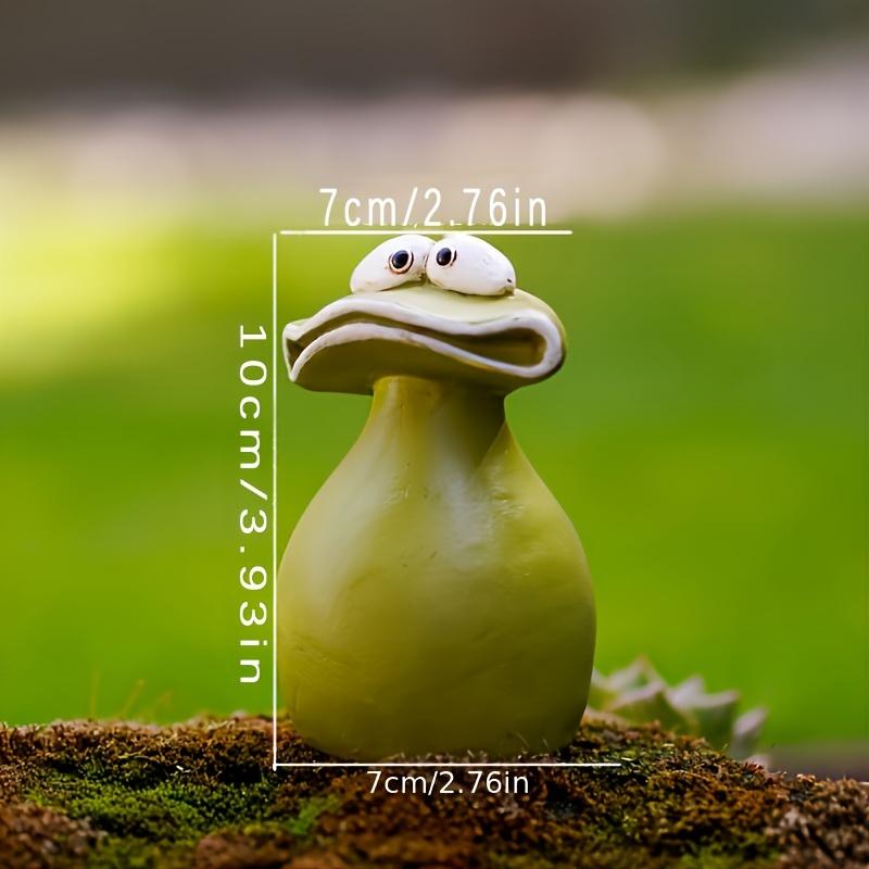 3-piece Set of Cute Big-mouthed Frogs, Creative Animal Decorative Ornaments, Resin Statues, Indoor and Outdoor Home Garden Multi-functional Decorative