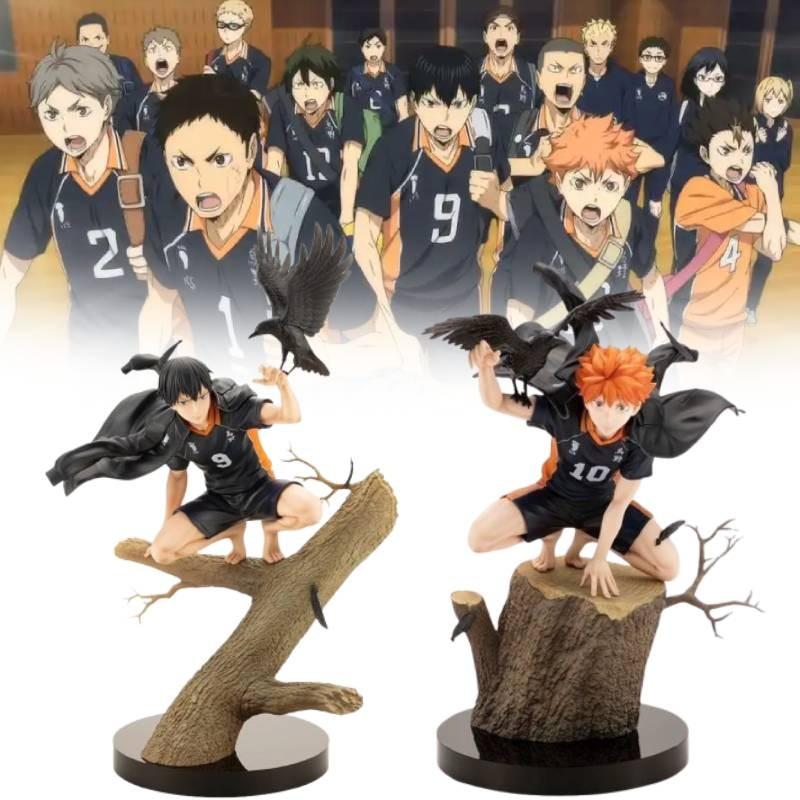 High-quality Pvc Haikyuu Gk Figure Of Hinata Shoyo And Kageyama Tobio With Detailed Base