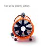 Portable Axial Flow Ventilation Fan with 10m Duct CN plug (adapter included)