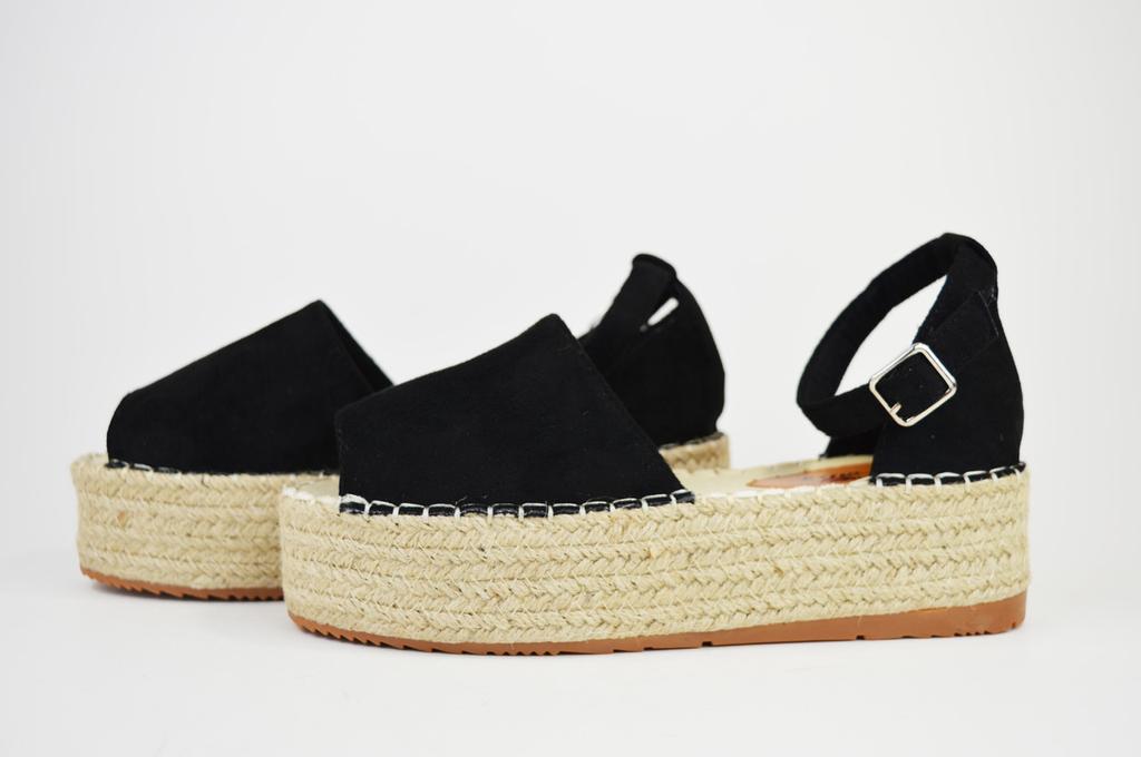 Sandals Yes Mile 2202 38 Black Velor