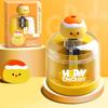 Electric Pencil Sharpener Full Automatic Cute Animal Style Nonslip Pads Electric Sharpener for Home 