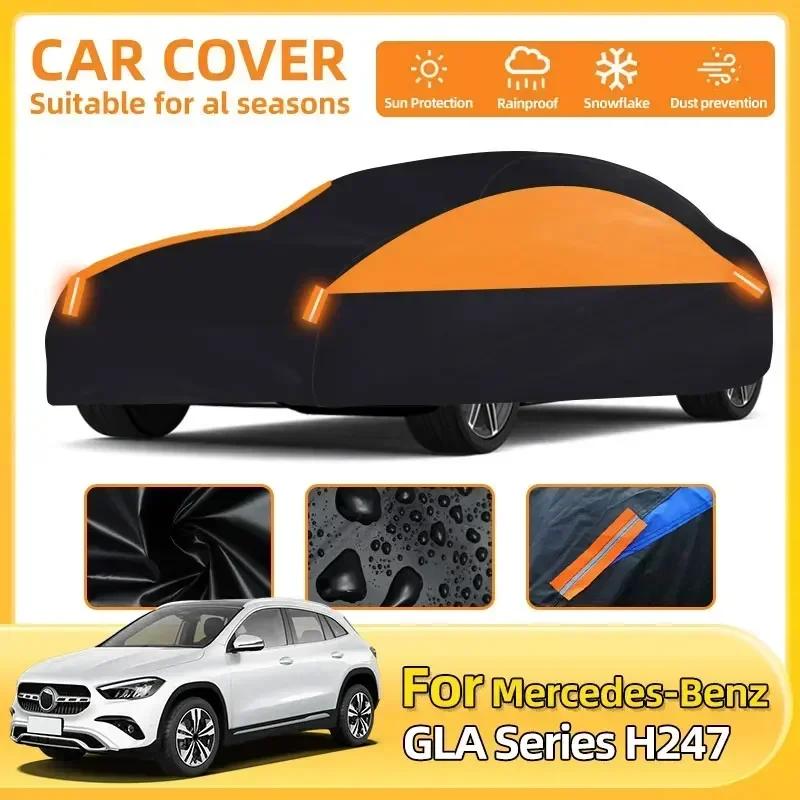 CFL1 For Mercedes-Benz GLA Series H247 Windproof Auto Cover Rain Sun UV Protect Scratch-Resistant Heat Insulation Resistant Scratch