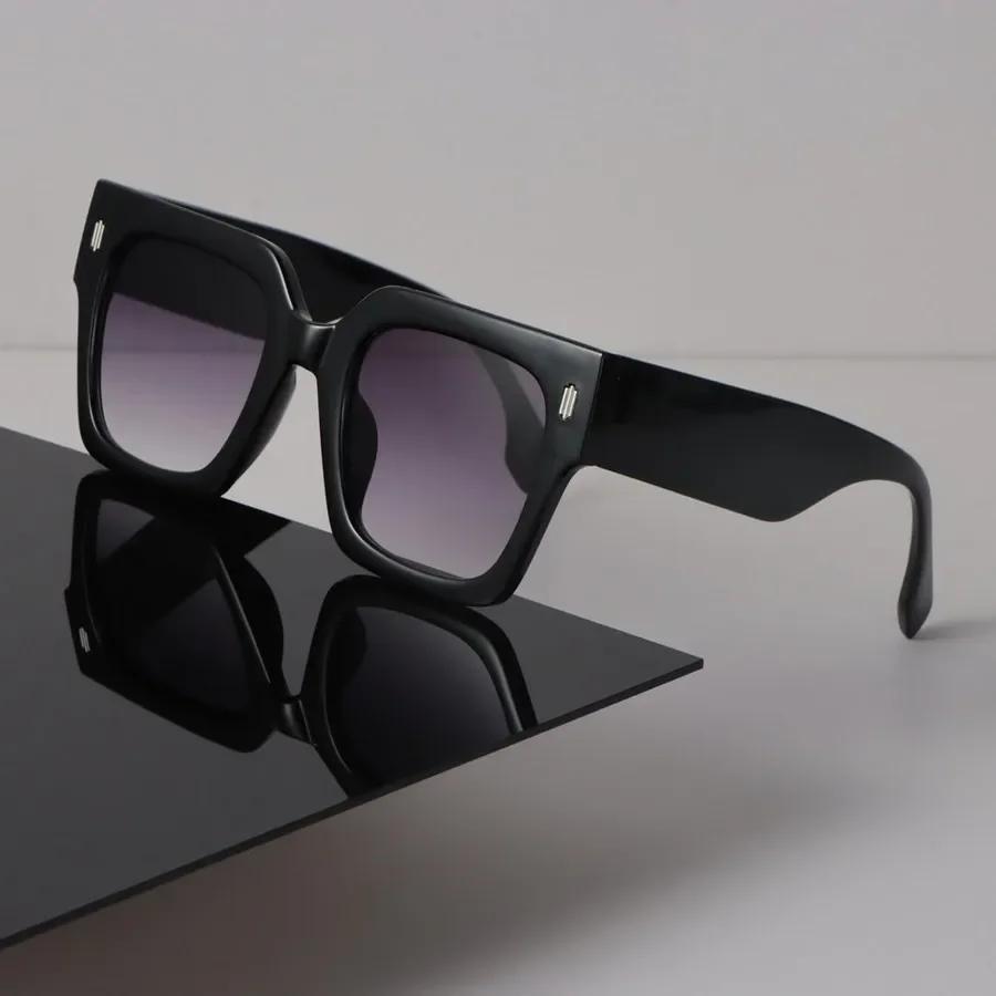 Retro Square Sunglasses Women Men Vintage Sun Glasses Female Male Fashion Black Ladies
