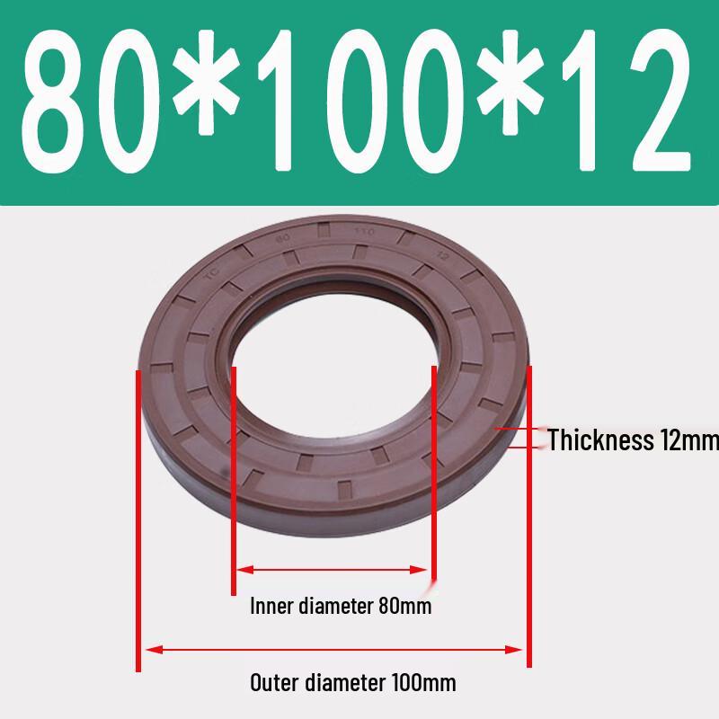 Yijiekai TC Fluororubber Skeleton Oil Seal