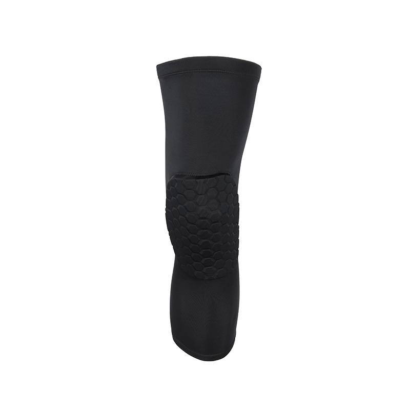 1PC Basketball Knee Protector Compression Sleeve Honeycomb Foam Pads Brace Kneepad Fitness Gear Volleyball Support