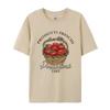 Cute Italian Tomato Print TShirts for Women Loose Vintage Aesthetic Vegetable Tshirts Garden Shirt FeUnisex Cottagecore Clothing