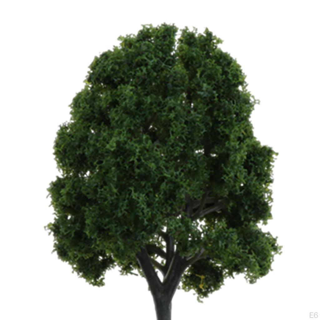 Model Green Trees Building Game Decor Layout Scenery Supplies Sculpture