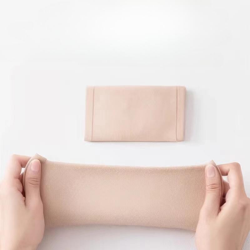 1 Paar Silikon-Socken Fersenschutz-Hülle Fersensporn-Polster Linderung Plantar Fußpflege Hautpflege Anti-Riss-Pad Halbfuß-Socken