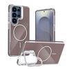 case for Samsung S26 plus ultra Magnetic lens holder protective case full coverage Wireless Charging Shock Proof WIth Kickstand
