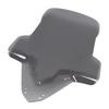 Motorcycle Heightened Windscreen Thickened Motorbike Wind Deflector Flyscreen for XMAX300 2023 to 2024 Smoky Black