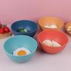ZISIZ Creative Anti-Scald Plastic Rice Bowl
