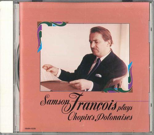 

CD SAMSON FRANCOIS Chopin Polonaise Masterpieces 18MN1008 Japan Classical Used