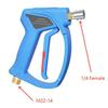Idropulitrice-Pistola ad Alta Pressione 4000 PSI, Filettatura M22-14 Connettore Rapido Femmina da 1/4 di pollice Con Connettore da 3/8 di pollice Per Pulizia Automobilistica
