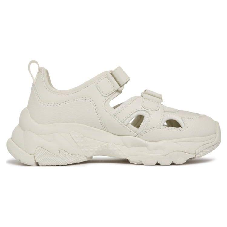 MLB Chunky Mask Sandals Unisex Sandals White 3ASDCH133-41IVS