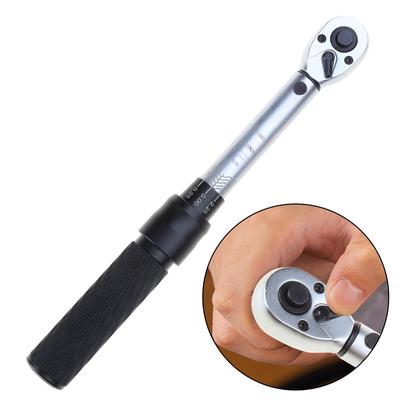 3/8" Torque Wrench 5-25Nm Square Drive Torque Wrench Precise Reversible Ratchet Torque Wrench Adjustable Torque