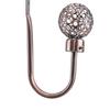New 2025 Large Stylish Curtain Hold Back Metal Tie Tassel Arm Hook Loop Holder U Shaped Round Window Wall Decoration Hanger