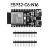 ESP32 C6 Development Board WiFi Bluetooth Module for Arduino Internet of Things ESP32-C6-WROOM-1 TYPE-C 4MB 8MB 16MB Flash
