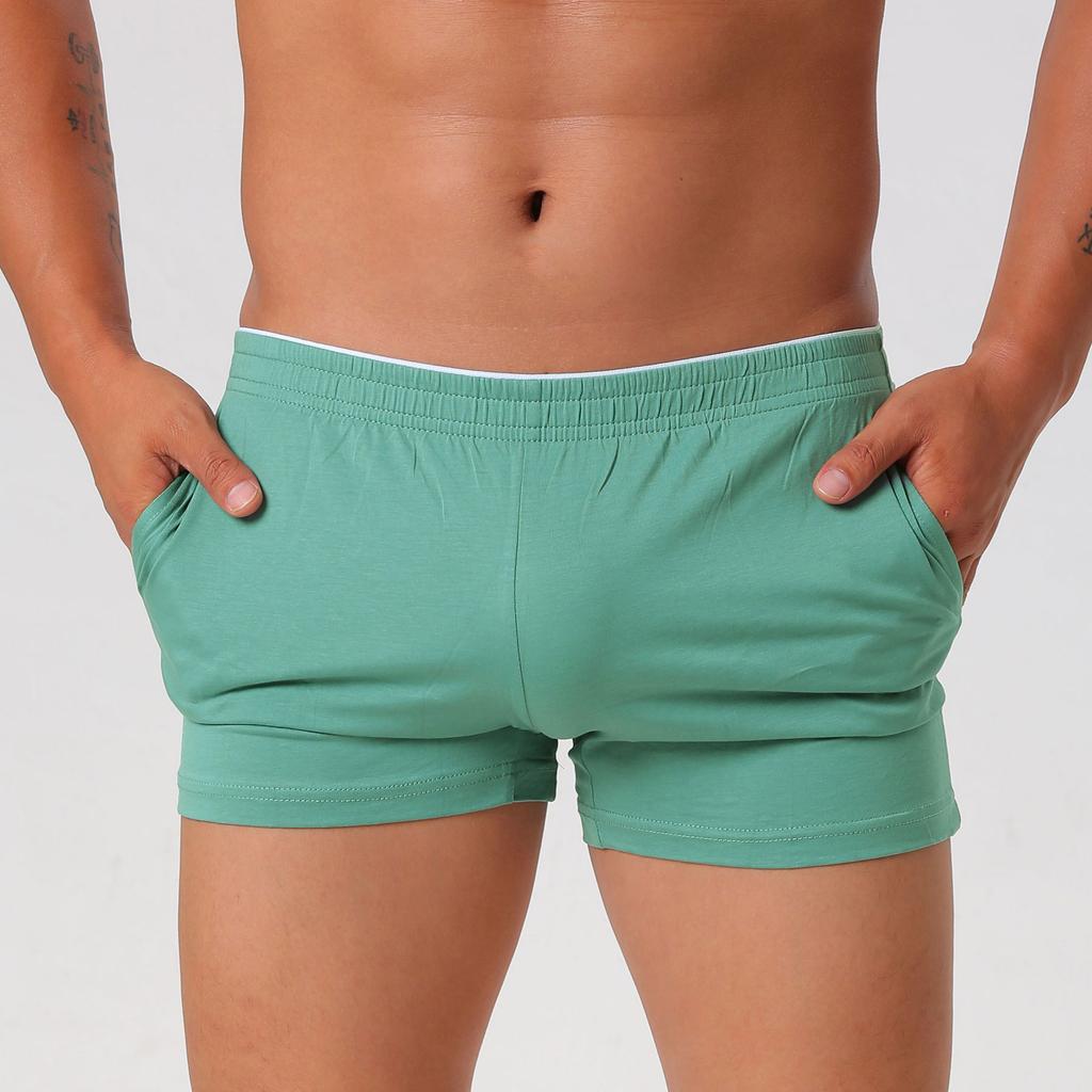 Herren Hausshorts Hosen Schlafkleidung Baumwolle Mode für Herren