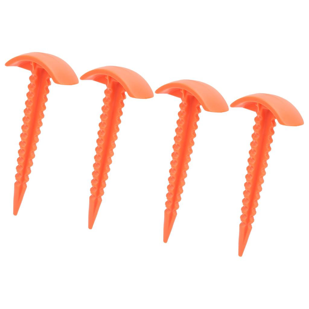 4pcs Plastic Drone Apron Landing Pad Ground Nail Set Support Fixed Rod Windproof Nail