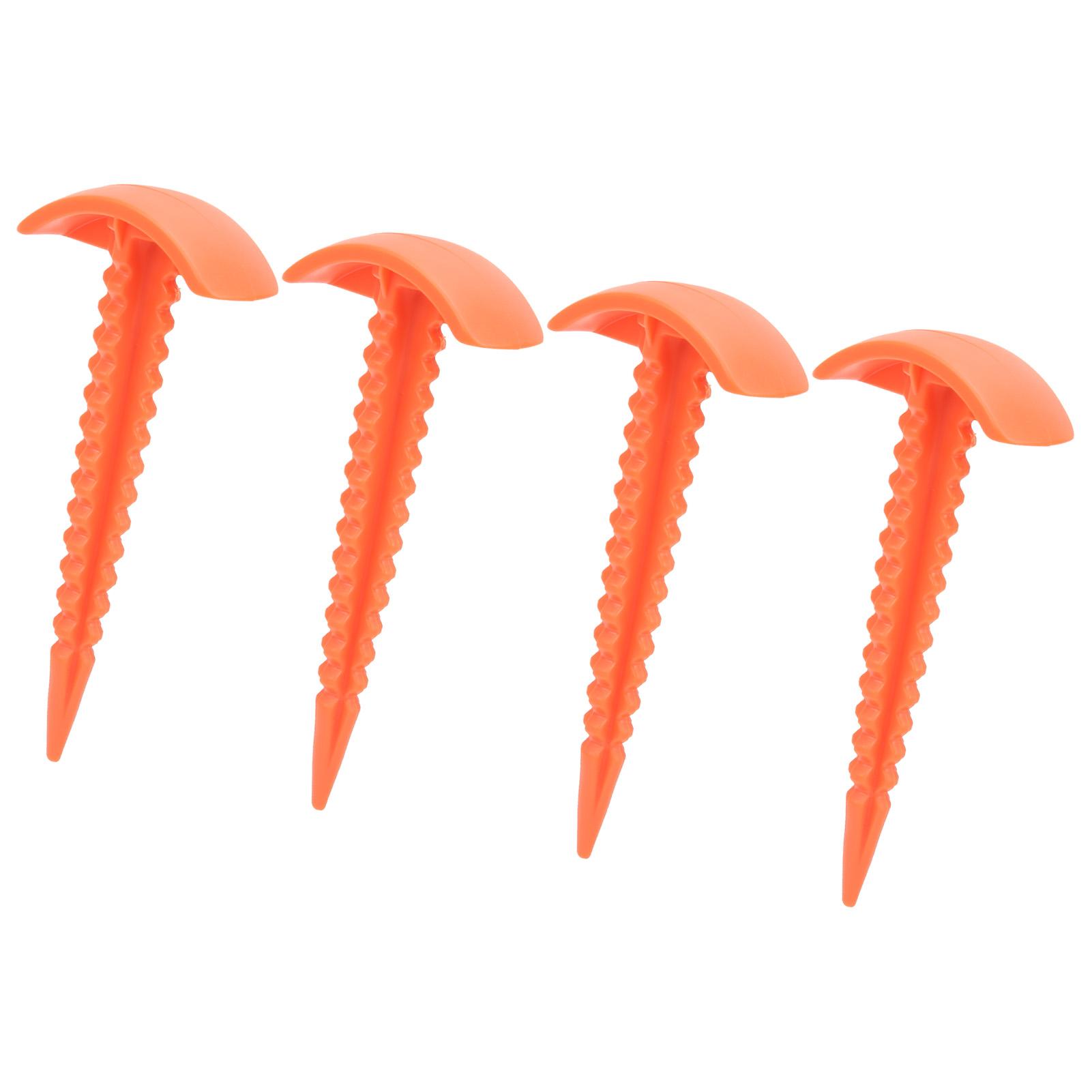 

4 шт. Пластиковий фартух для дрона Посадковий майданчик Набір наземних кілків Опора Фіксований стрижень Вітрозахисний кілок