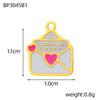 CARLIDANA 2PCS Manna High Quality Stainless Steel Emenal Flower Drinks Gold Color Non Tarnish Beach Ocean Charms for DIY Jewelry