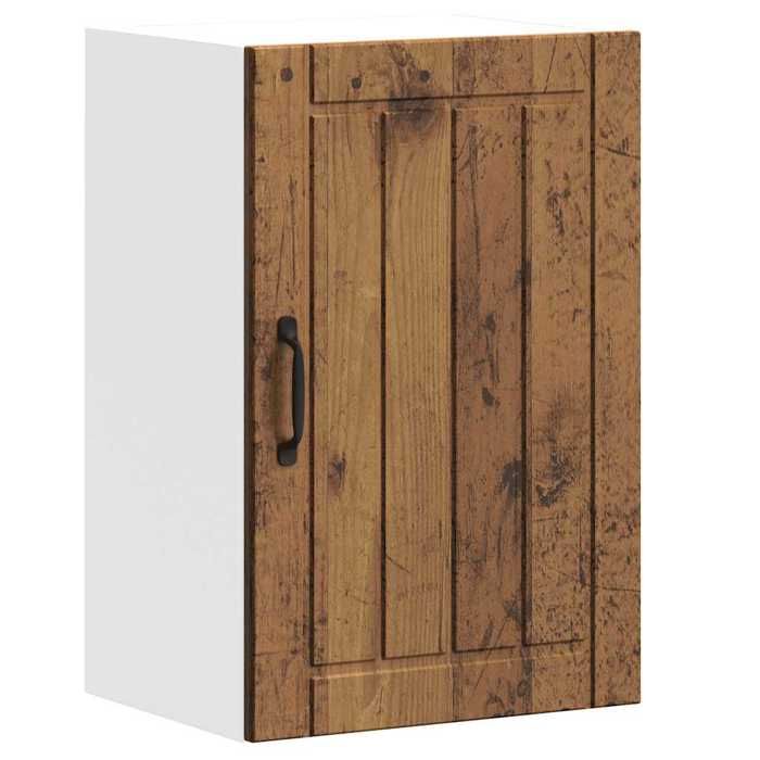 VidaXL Armoire murale de cuisine Lucca vieux bois bois ingénierie 853795