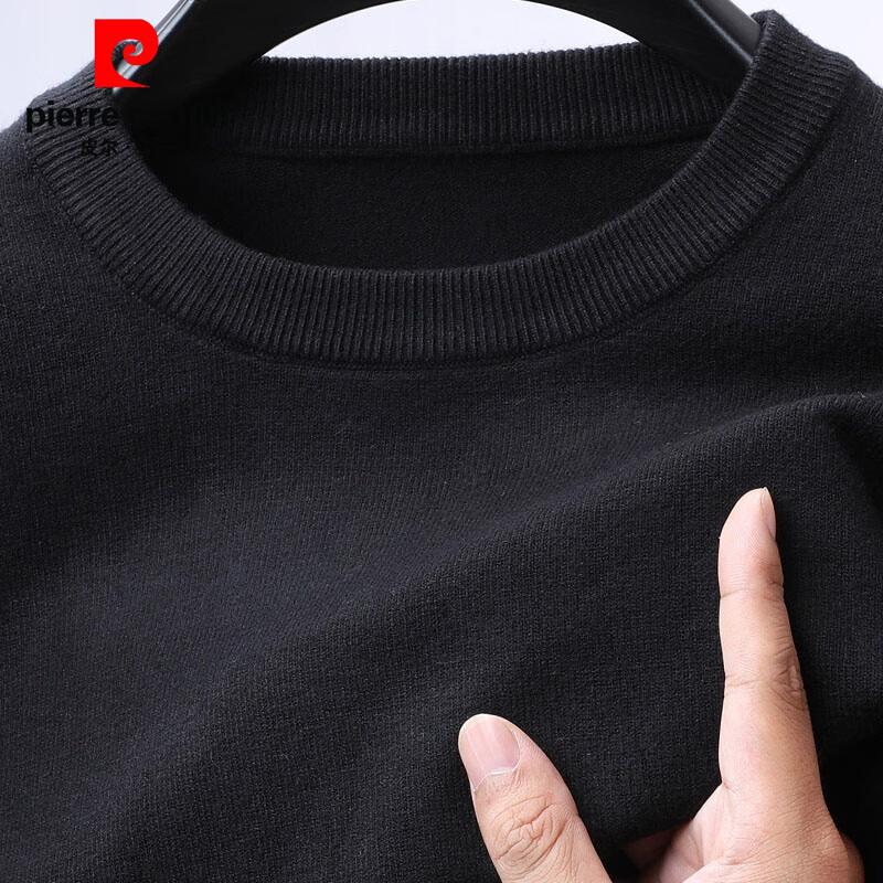 Мужской пуловер Pierre Cardin с круглым вырезом, вязаный свитер L