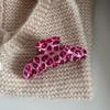 Leopard Print Hair Claws Clip High Sense Design Luxury Hair Accessories for Women Korean Autumn and winter hair accessories