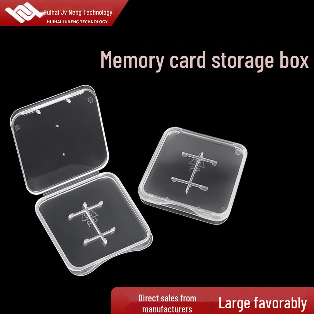 

TF Single/Dual SD Card Transparent White Box