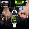 Gym Grip Chalks Bottle for Strength Training, Liquid Chalks with Quick Drying Sweat Resistant Support, Easy Palms Preps for Lifting Training