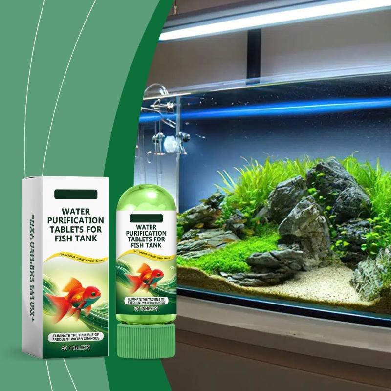 Advanced Formula Aquariums Water Cleaner Aquariums Water Purification Tablets for Fish Lover