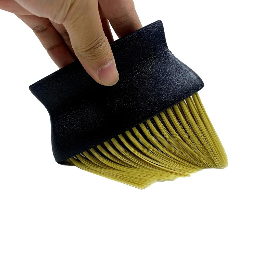 Soft Fiber Neck Face Duster Brushes Barber Hair Clean Hairbrush Salon Cutting Hairdressing Styling Makeup Tool Men Beard Brush