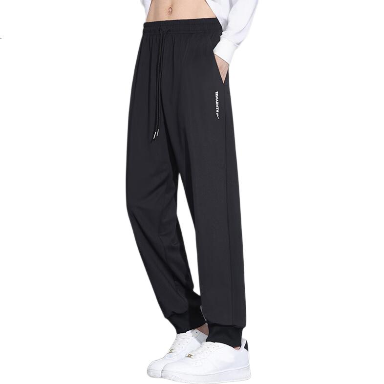 Warrior Casual Pants for Men, Spring And Autumn Loose-Fitting Trousers, Sports Sweatpants with Elastic Cuffs, Versatile Slimming Pants for Me