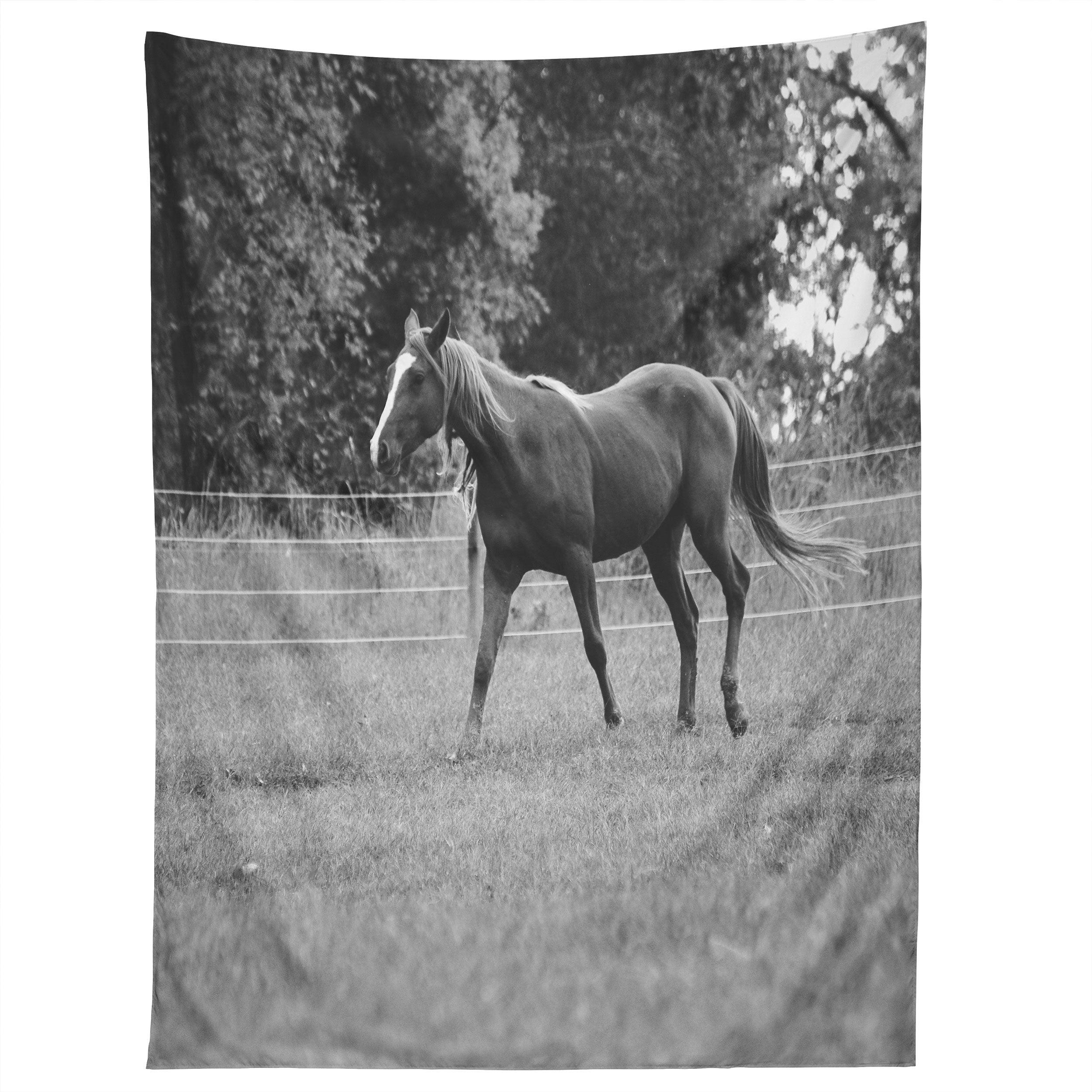 OUT IN THE PASTURE tapestry 75x100