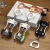 Wine Opener Premium Multifunctional Wing Corkscrew Wine Bottle Opener Suitable for Kitchens Restaurants Bars and Waiters.