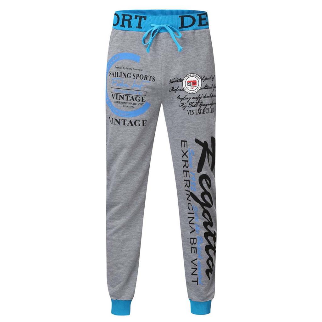 Buy Men Casual Loose Letter Print 
