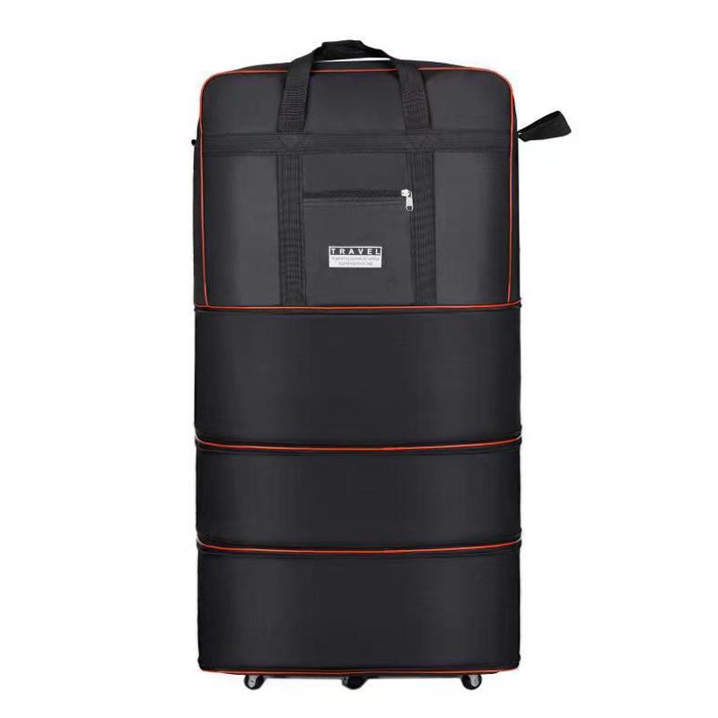 Składana torba podróżna walizka kółka uniwersalne pojemnik do przechowywania podróż za granicę przesyłka lotnicza duża pojemność wysuwana torba na bagaż