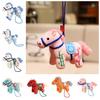 Kawaii Plush Horse Doll Pendant Cute Zodiac Pony Figurine Cartoon Steed Doll  Chinese Zodiac
