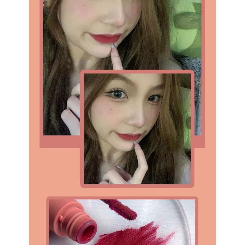 Velvet Matte Long Lasting Lip Mud Lipstick For Women Daily Makeup