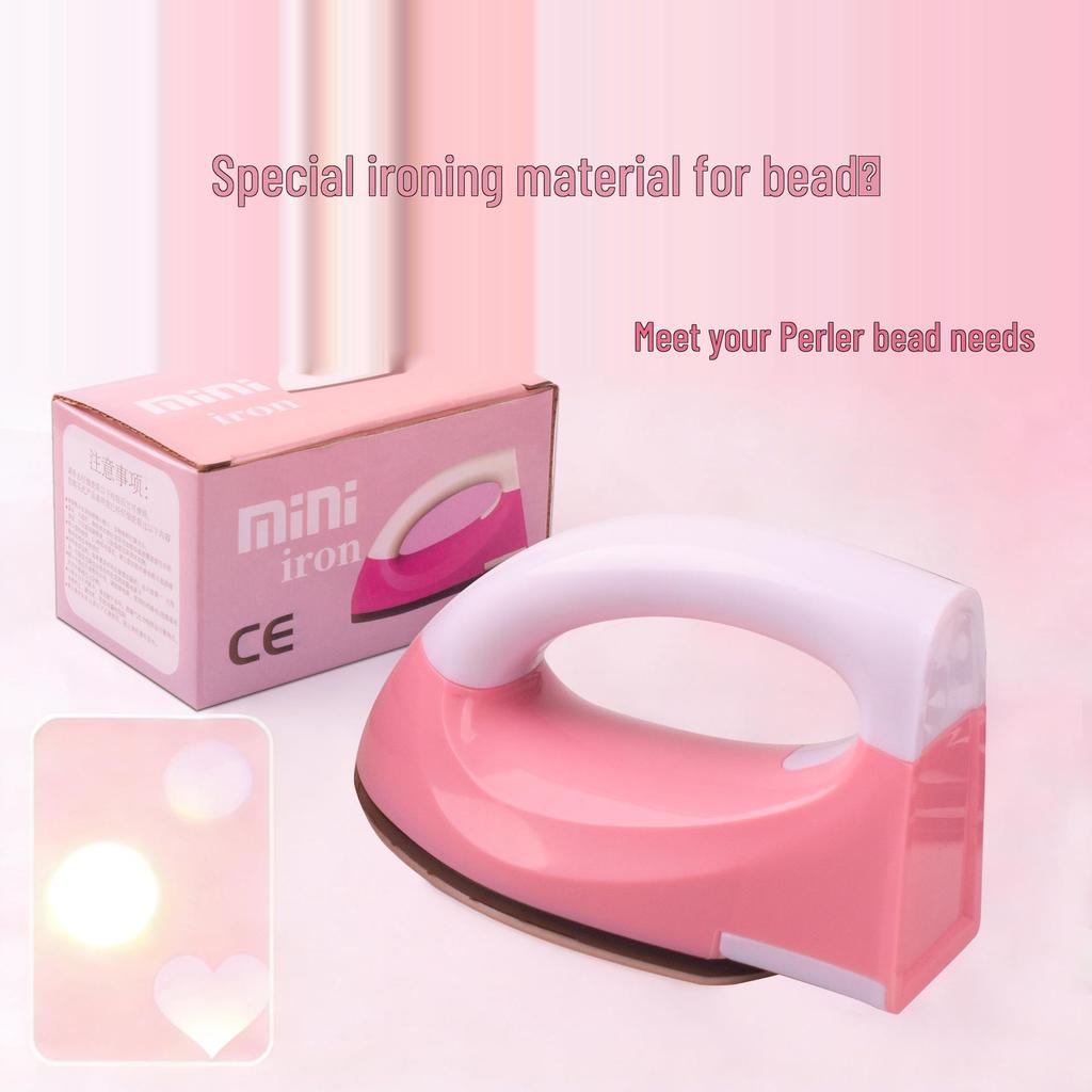 Electric Mini Iron & Complete Tool Set for Perler Beads DIY