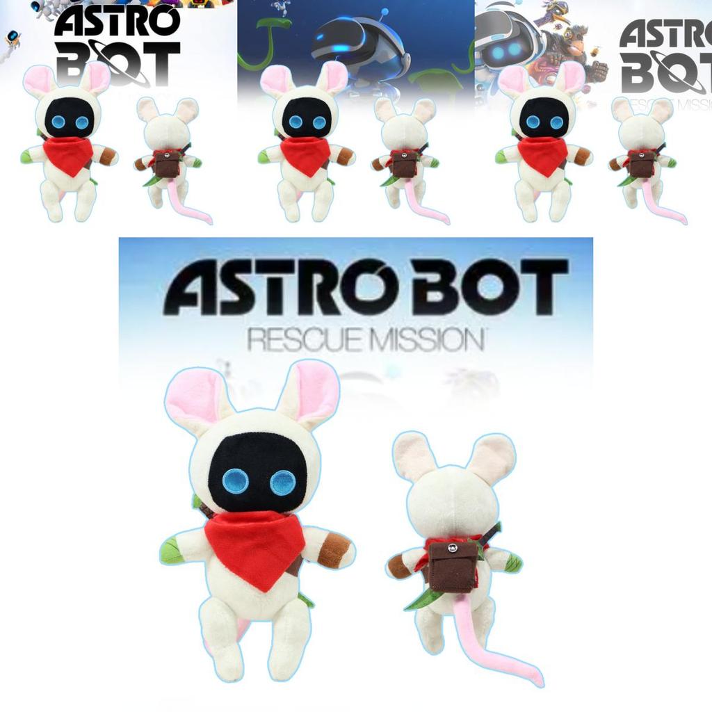 Adorable Astrobot Plush Rescue Doll Soft Rabbit Stuffed Toy For Kids And Collectors